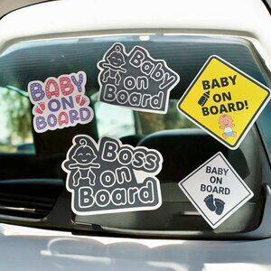 BABY ON BOARD CHILD STICKER